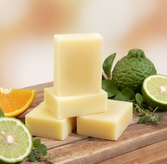Bergamot, Orange & Tea Tree Organic Soap