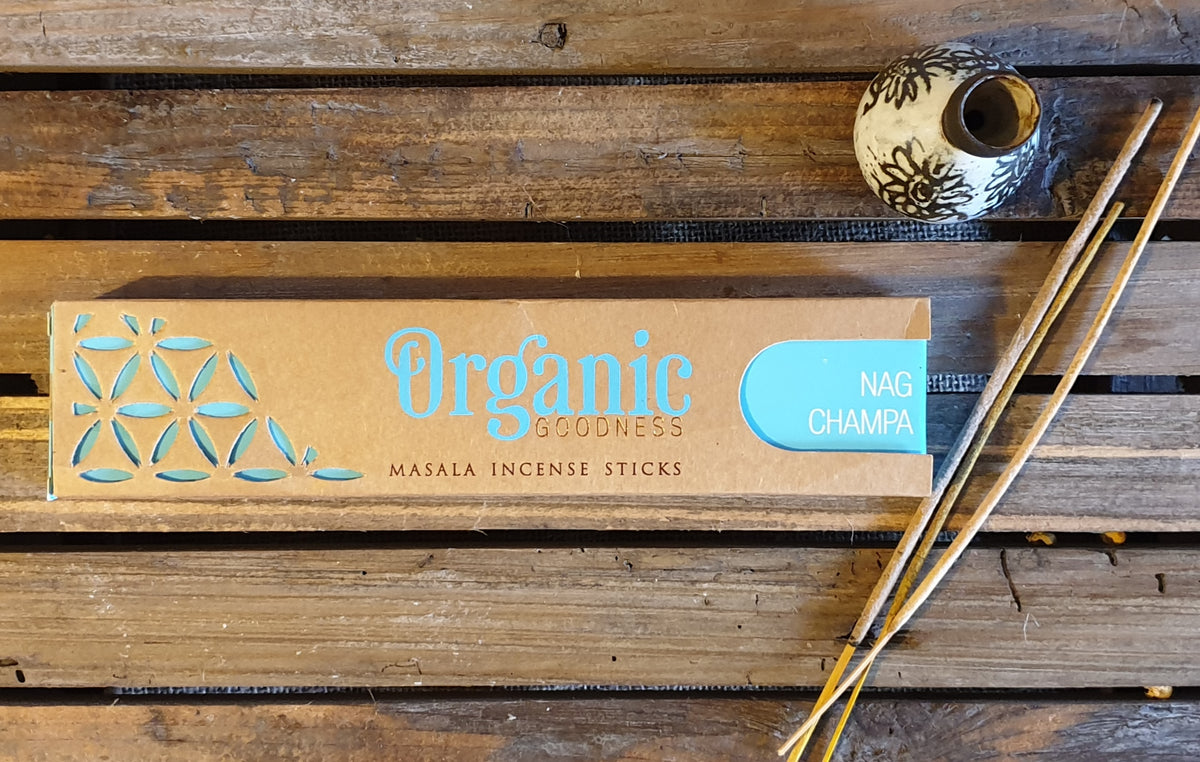 Nag Champa: Organic Goodness Incense Sticks