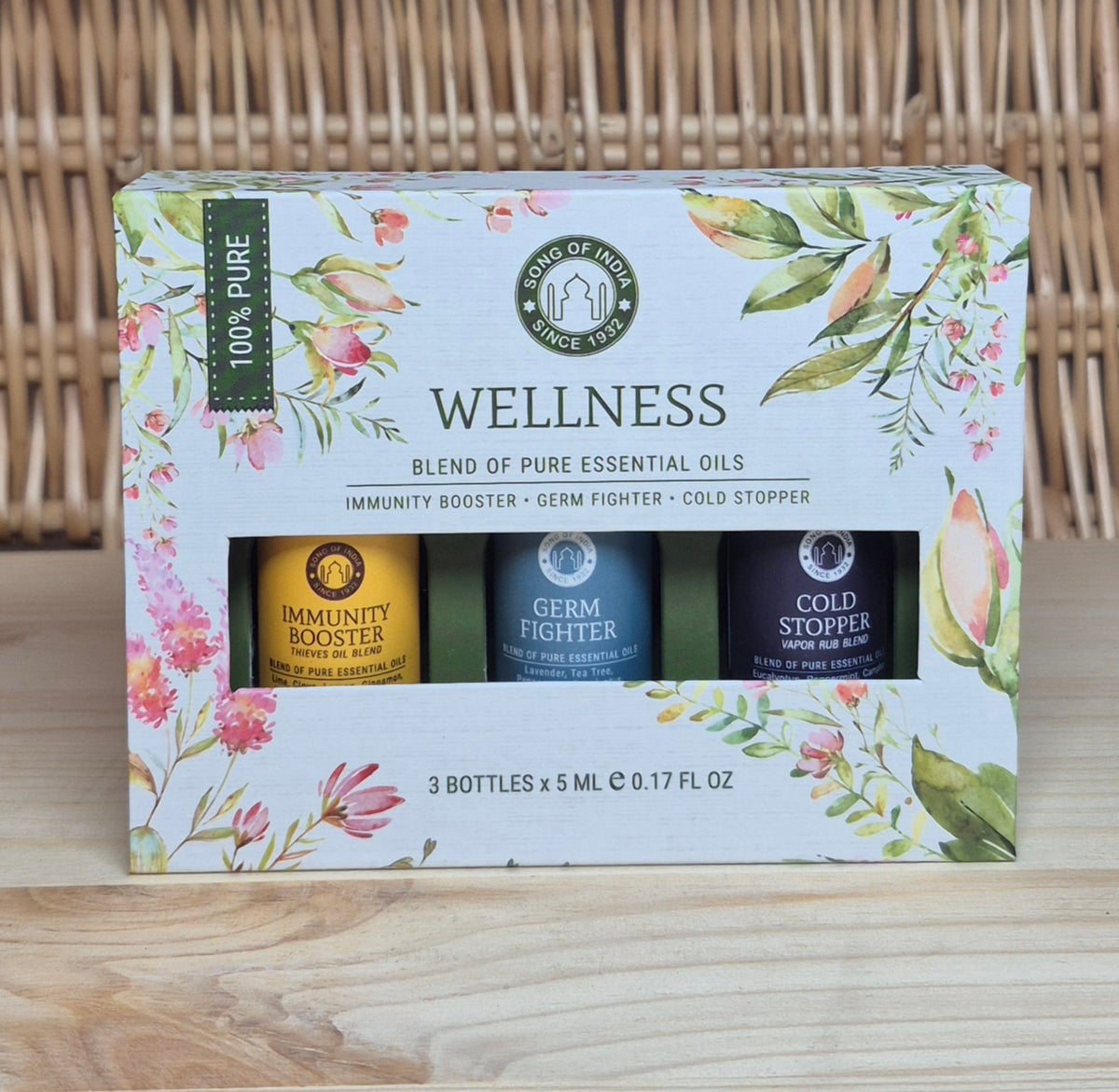 WELLNESS Pure Essential Oils Aromatherapy Collection