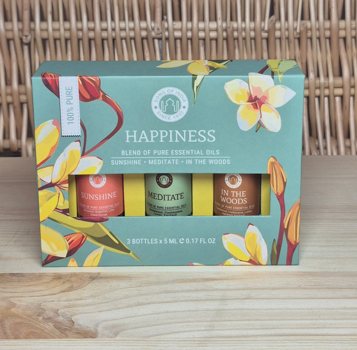 HAPPINESS Pure Essential Oils Aromatherapy Collection