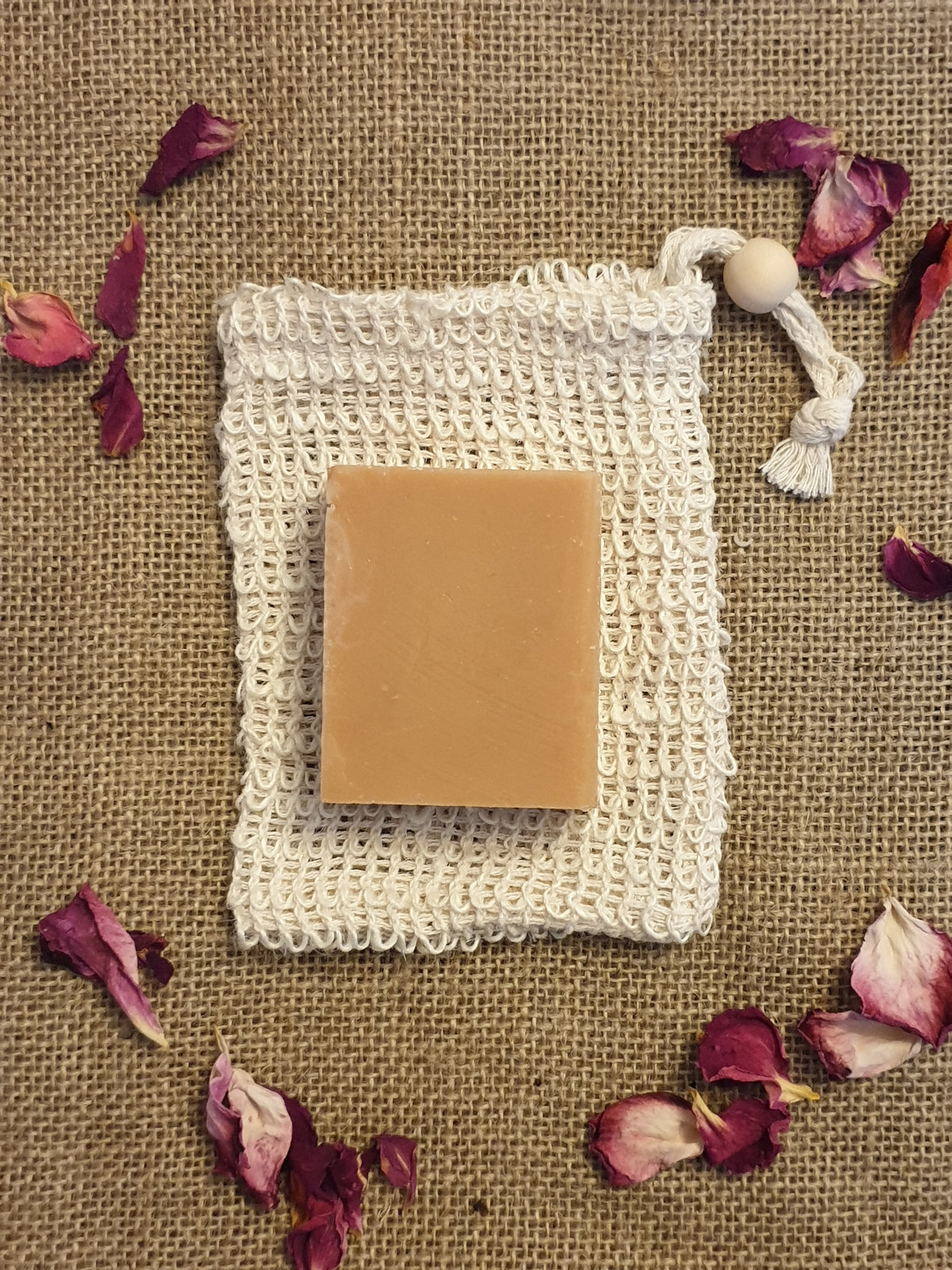 Exfoliating Sisal Soap Saver Bag (soft)