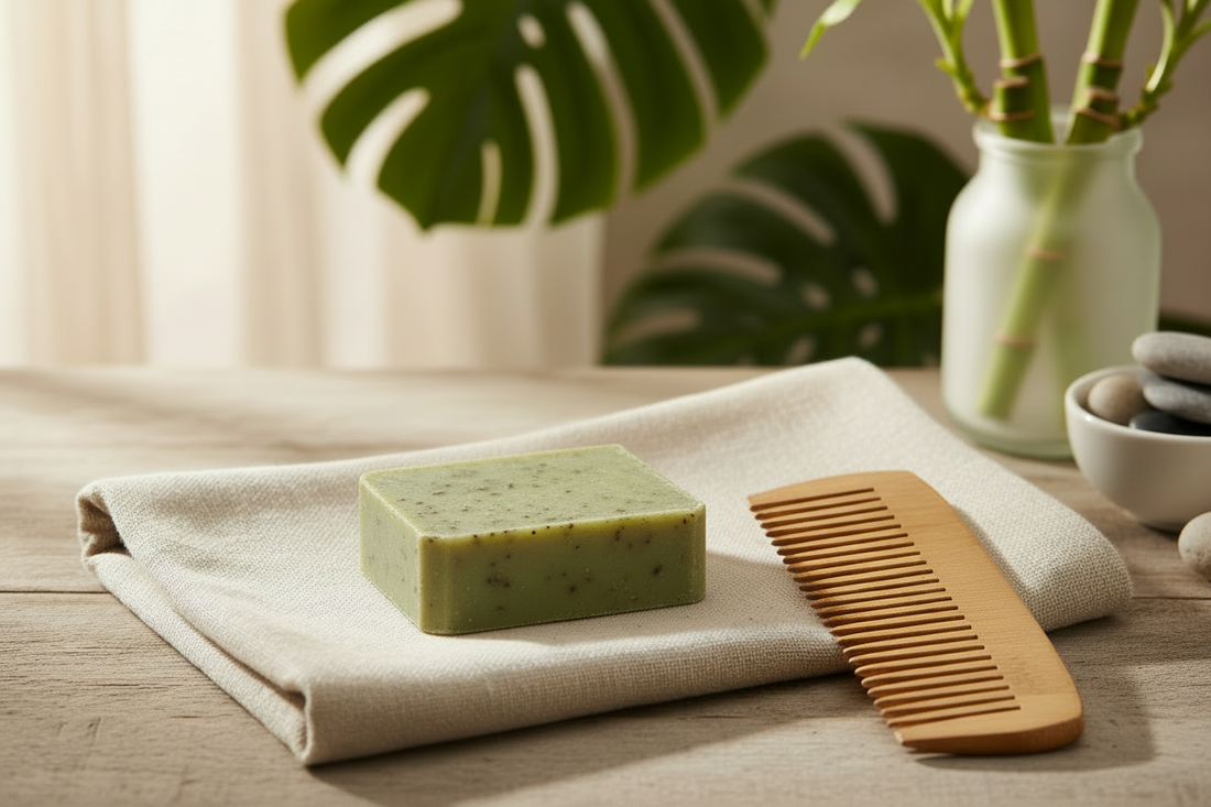 Ditch the Plastic & Switch to a Natural Shampoo Bar