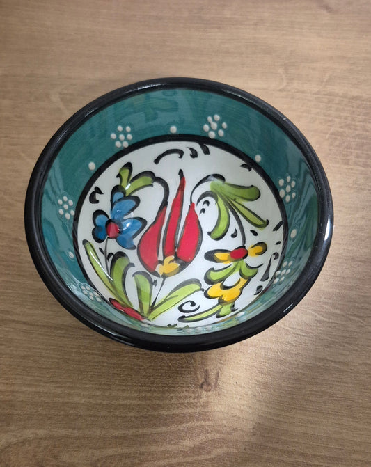 Handmade Porcelain Mixing Bowl & Bamboo Spoon