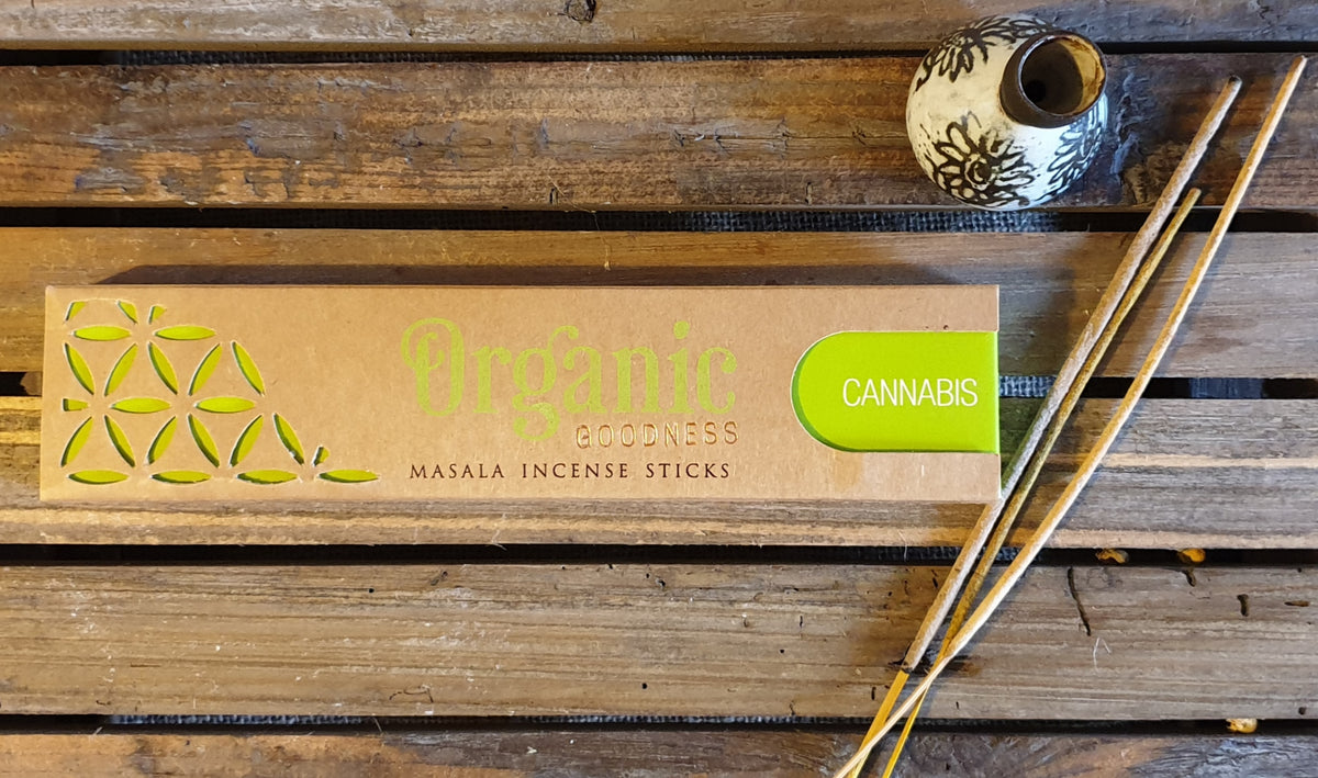 Cannabis: Organic Goodness Incense Sticks