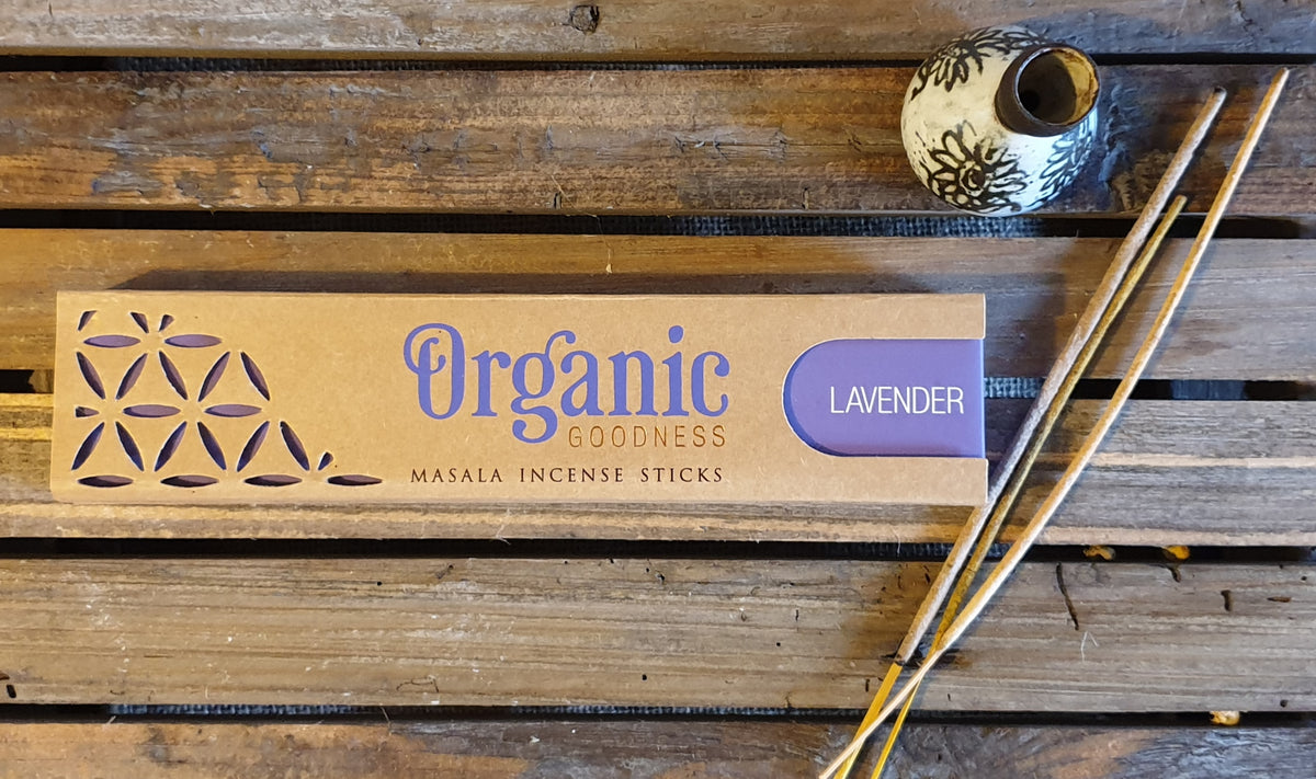 Lavender: Organic Goodness Incense Sticks
