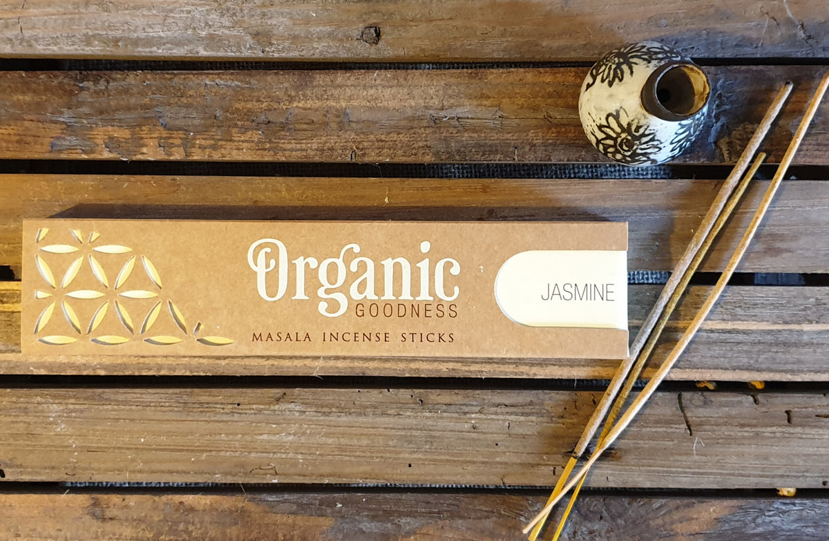Jasmine: Organic Goodness Incense Sticks