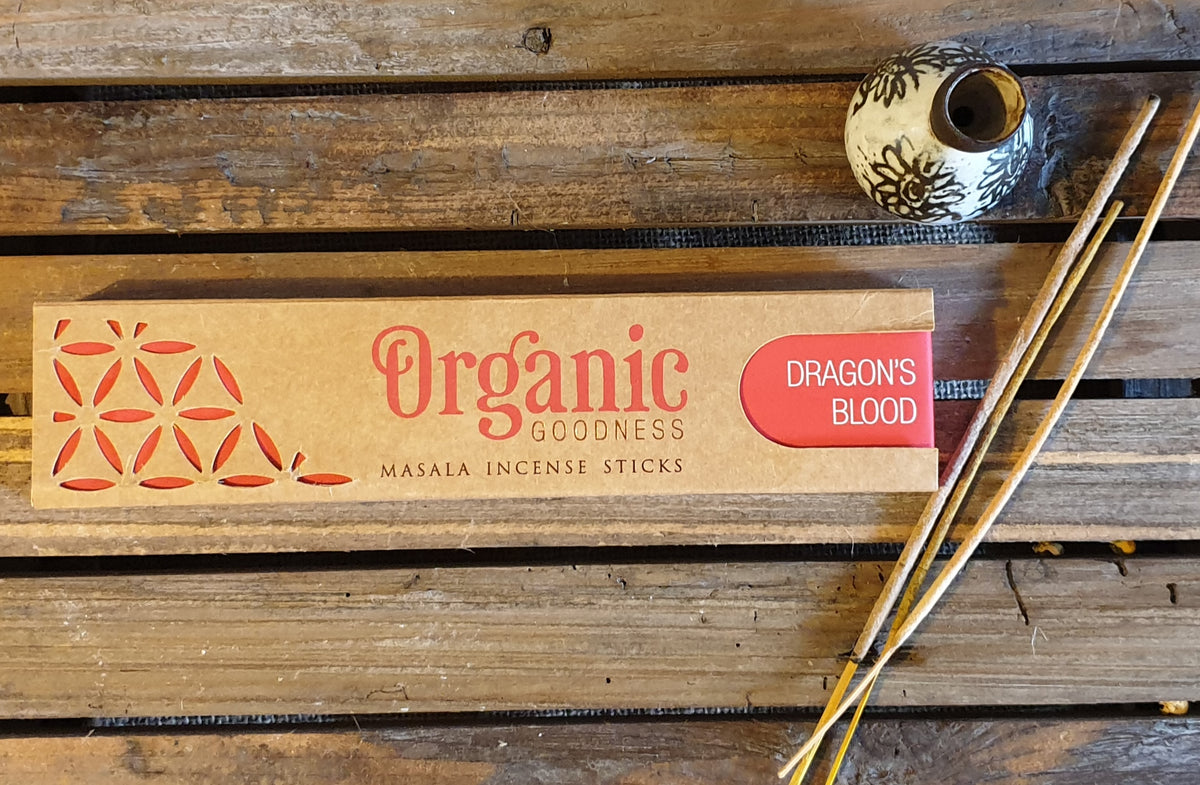 Dragon's Blood: Organic Goodness Incense Sticks