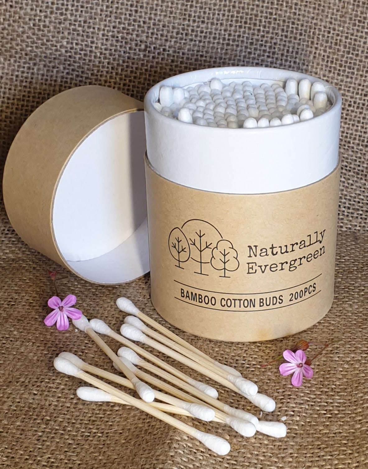 Bamboo Cotton Buds - 200 pieces