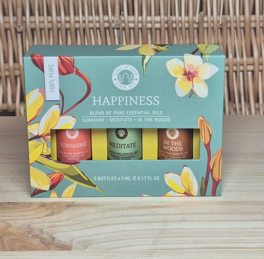 HAPPINESS Pure Essential Oils Aromatherapy Collection