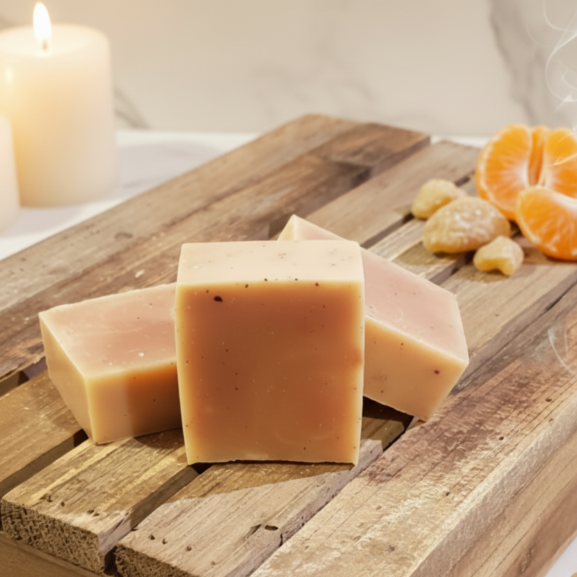 Frankincense & Tangerine Organic Soap