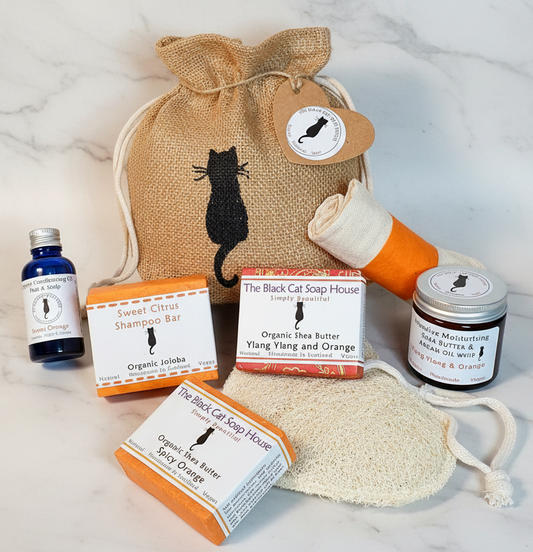 Sweet Orange Organic Skin and Hair Care Collection