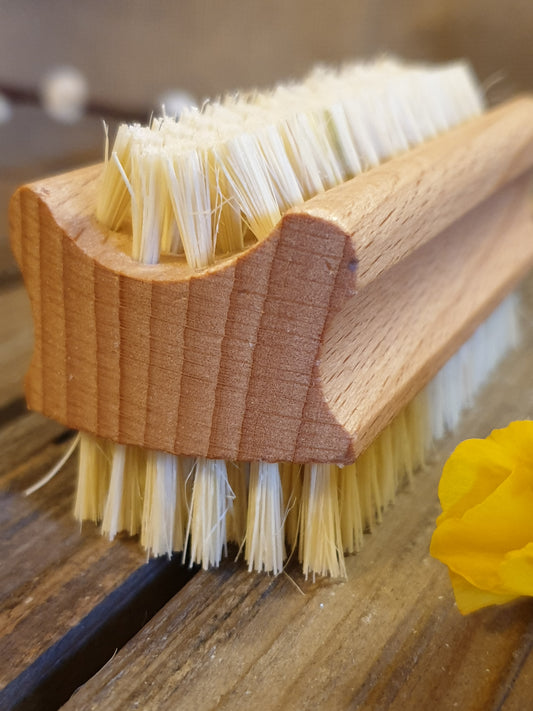 Double Sided Wooden Nail Brush