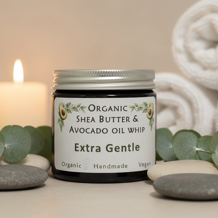 Extra Gentle: Organic Shea Butter & Avocado Whip