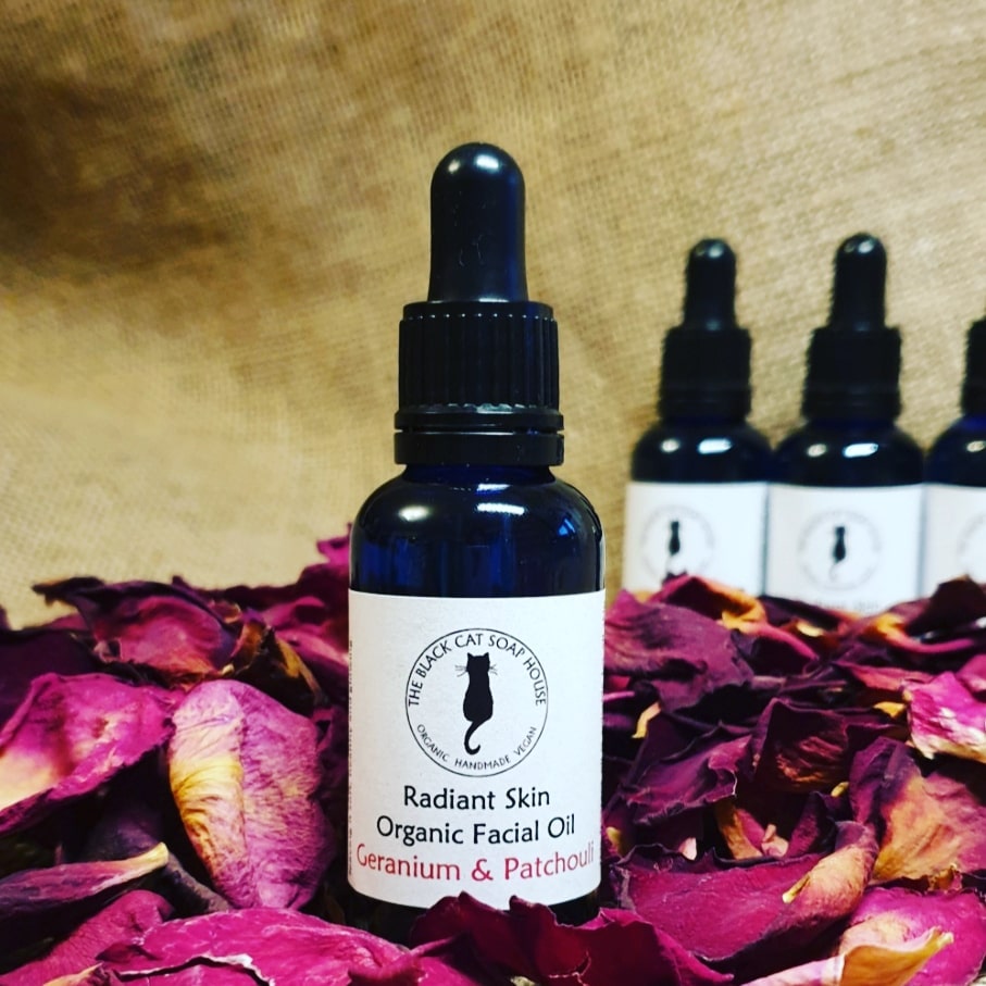 Geranium & Patchouli Organic Facial Oil