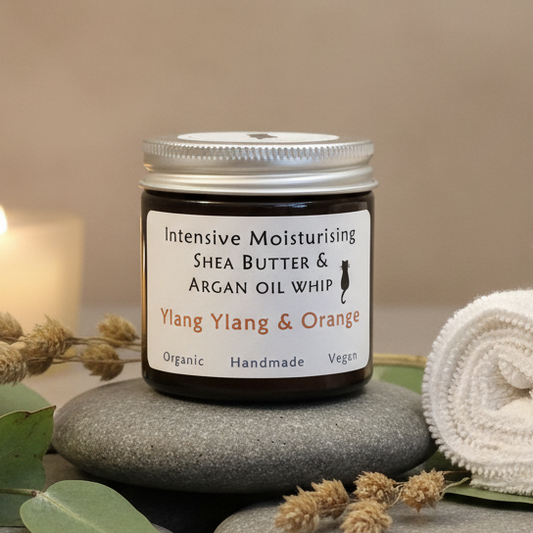 Ylang Ylang & Orange: Organic Shea Butter & Argan Oil Whip