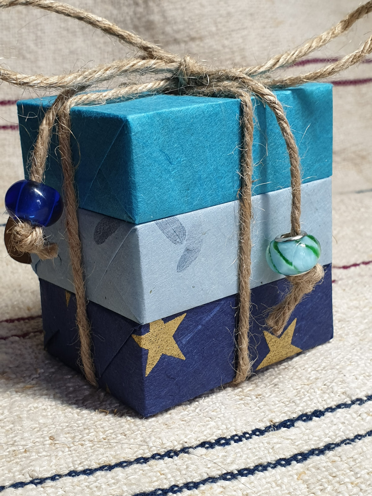 Handwrapped Trio of Organic Soaps