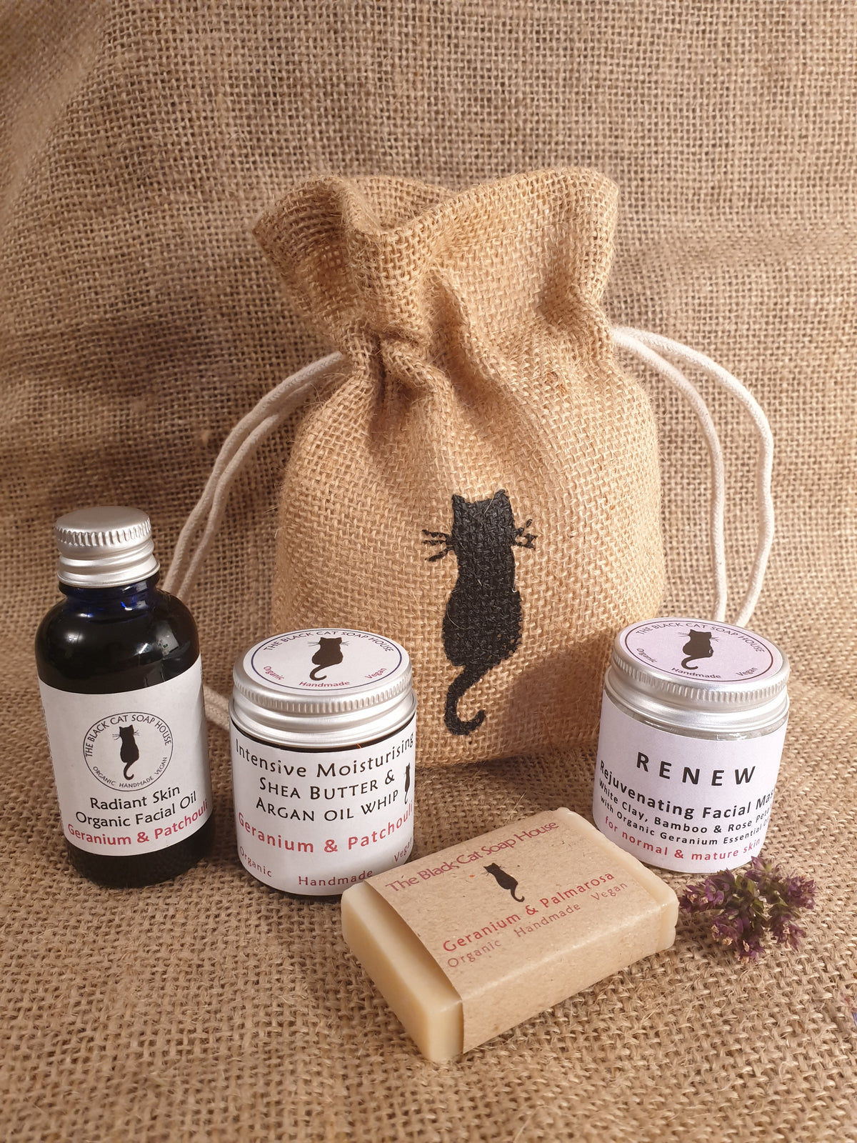 Gorgeous Geranium Organic Minis Gift Set