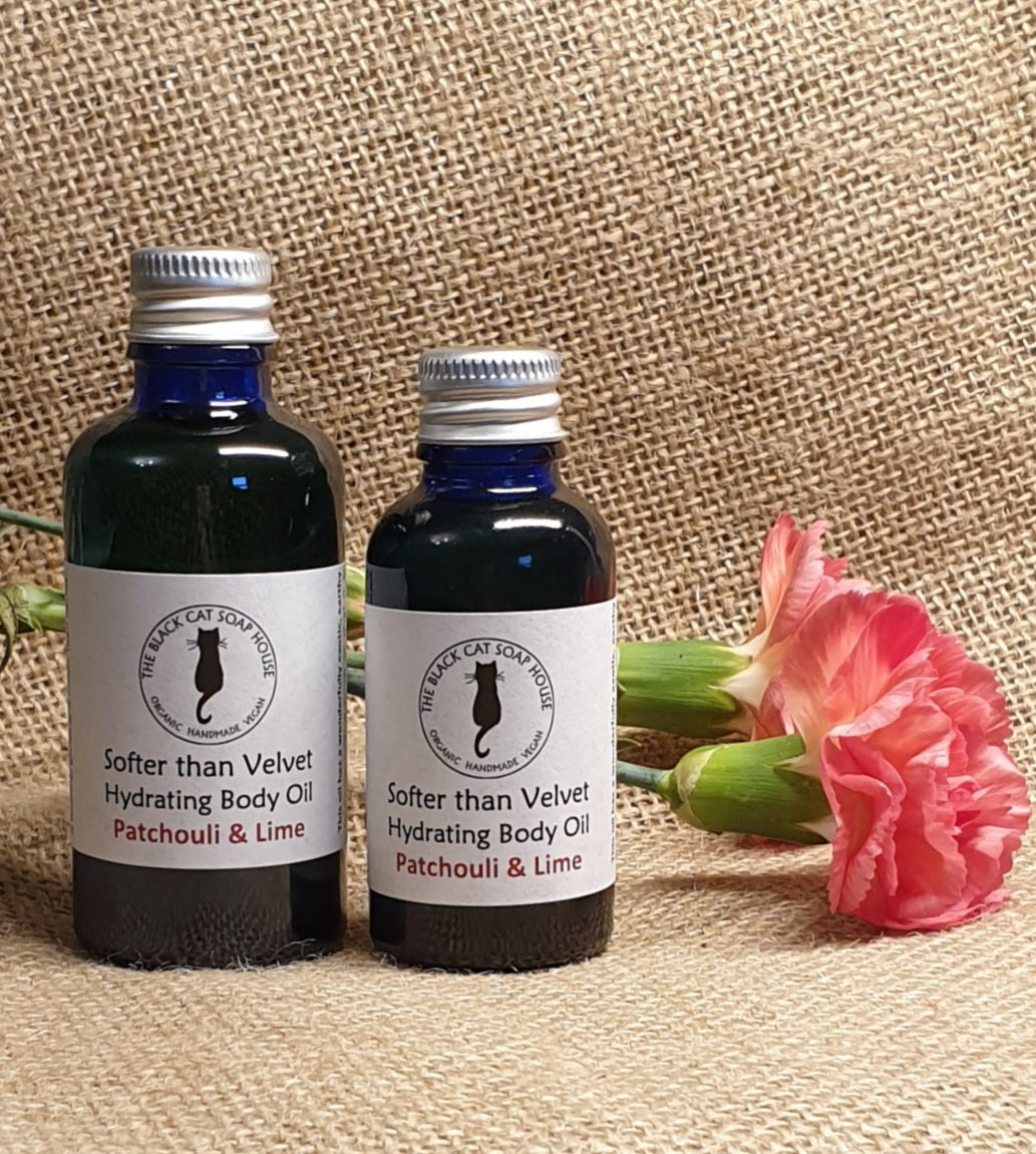 Patchouli & Lime Organic Body Oil