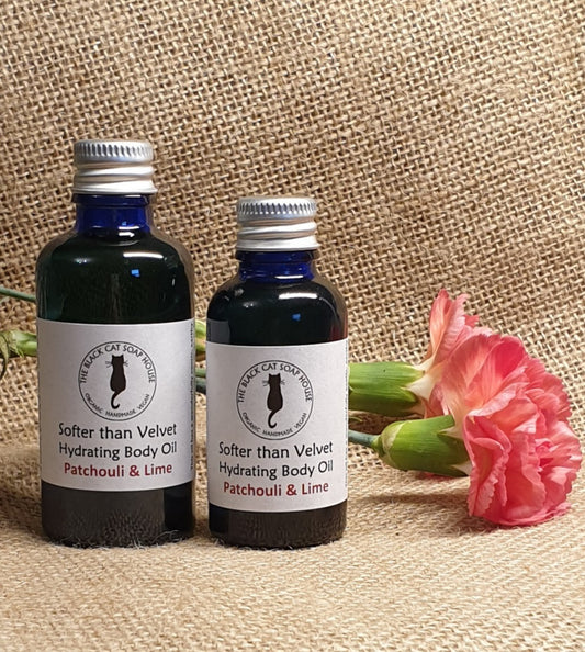 Patchouli & Lime Organic Body Oil